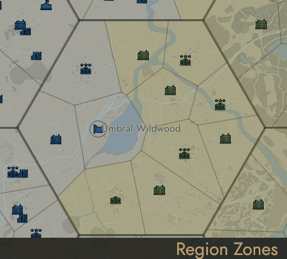 Region Zones being showcased in a Dev Stream (Umbral Wildwood being presented)