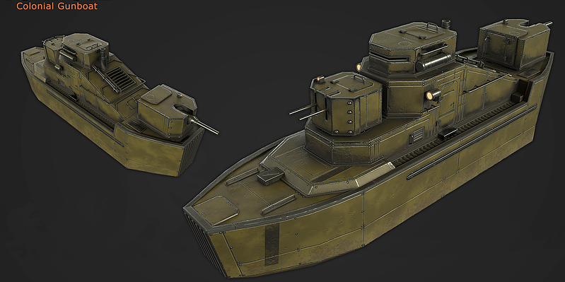 Render Models of the Type C - “Charon”, prior to Update 1.54