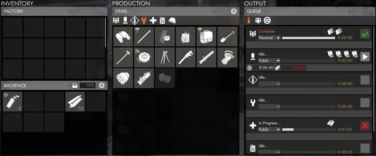 The Factory interface