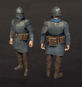 Warden Armour Uniform - Gunner's Breastplate