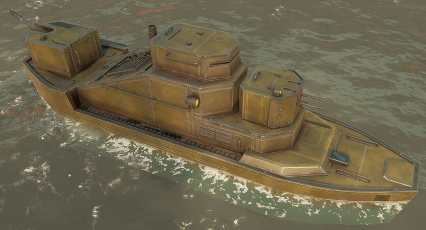 The Type C - “Charon” from the front, prior to Update 1.54