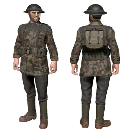Colonial Scout Uniform - Recon Camo