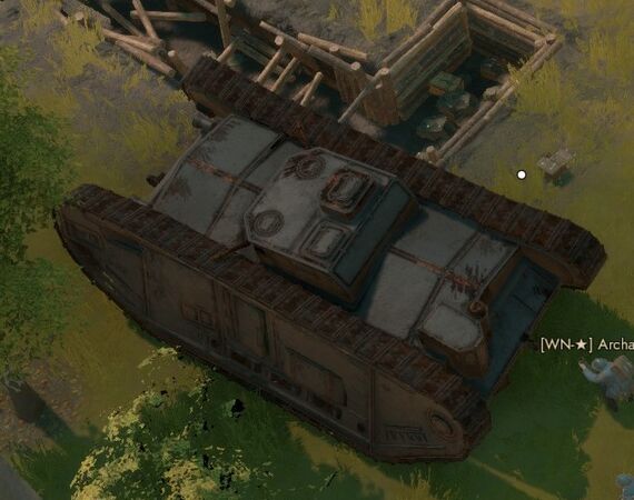 The husk of a Heavy Infantry Carrier