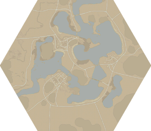 A map of Acrithia.