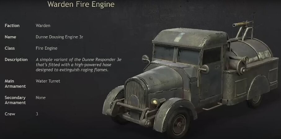 The Dunne Dousing Engine 3r introduced in the Update 1.51 Dev Stream