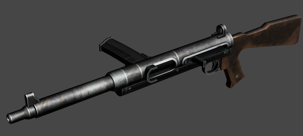 A 3D render of the Aalto Storm Rifle 24