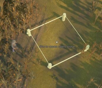 Bunker Blueprint, Shovel required to build