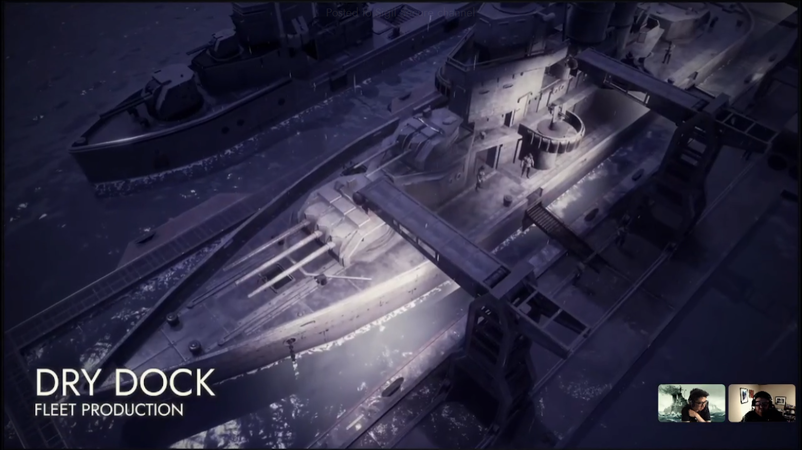 The Dry Dock being showcased in the Update 1.54 Dev Stream