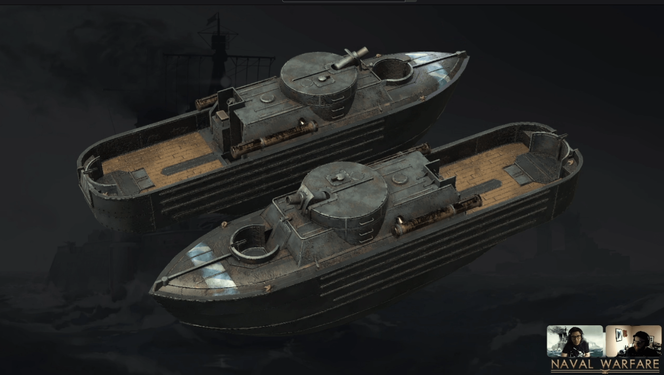 Render Models of the 74b-1 Ronan Gunship from the Update 1.54 devstream