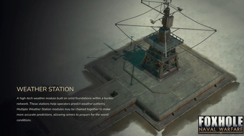 Showcase of the Weather Station in the Update 1.57 Devstream.