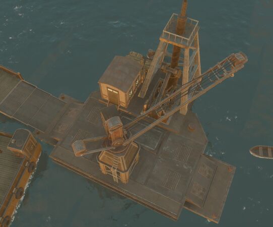 A fully reconstructed Offshore Platform