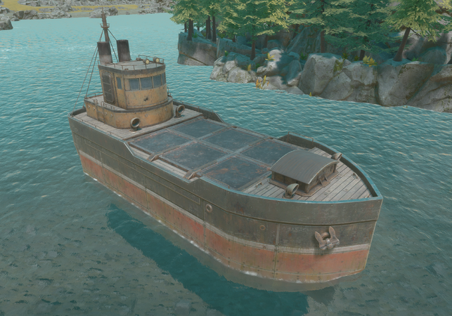 The BMS - Ironship in a showcase