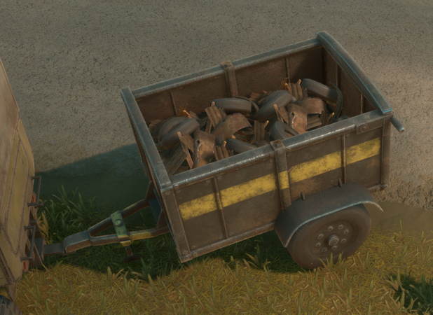 A Rooster - Junkwagon full of Salvage
