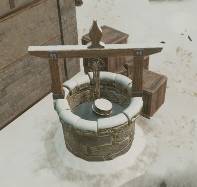 A Water Well in Crow's Nest, located in Weathered Expanse