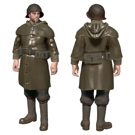 Colonial Rain Uniform - Legionary's Oilcoat