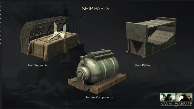 Render Models of the Ship Parts shown in the Update 1.54 Dev Stream