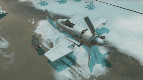Another crashed Colonial Toxot-88