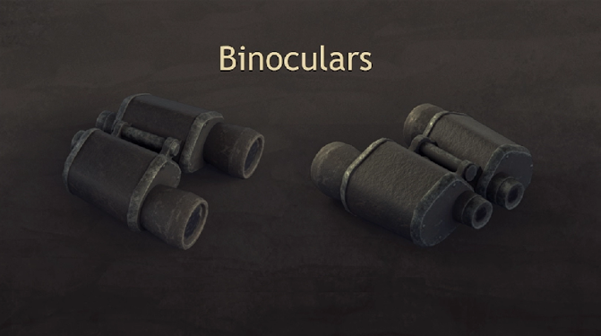 Render Model of the Binoculars
