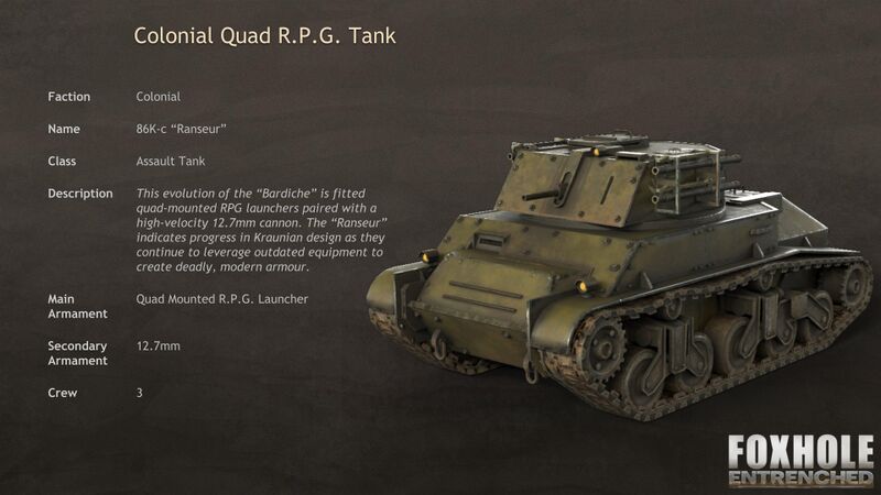 The 86K-c "Ranseur" introduced in Update 0.49