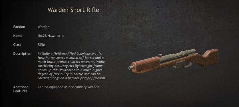 The No.2B Hawthorne introduced in Update 1.53