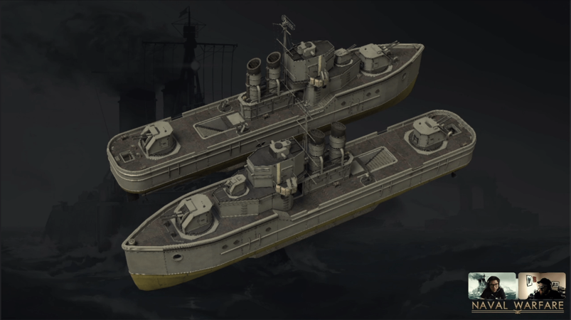 Render Models of the Conqueror-Class Destroyer