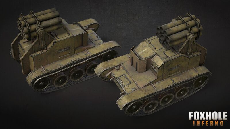 Render Models of the T13 "Deioneus" Tankette