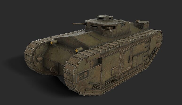 3D Render of the Heavy Infantry Carrier.