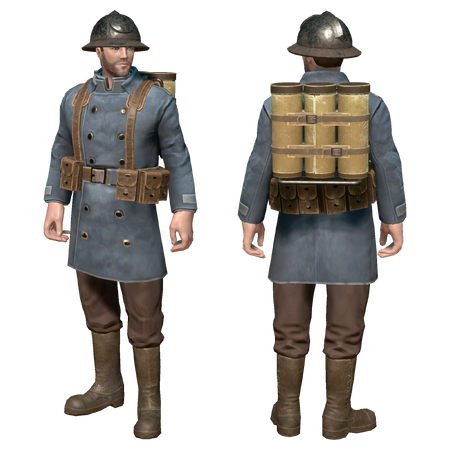Warden Heavy Ammo Uniform - Specialist's Overcoat